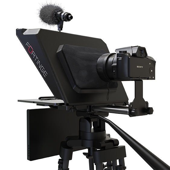 Fortinge Noa III Tablet Prompter ve Miliboo-MTT608A 152 cm Tripod - Görsel 4